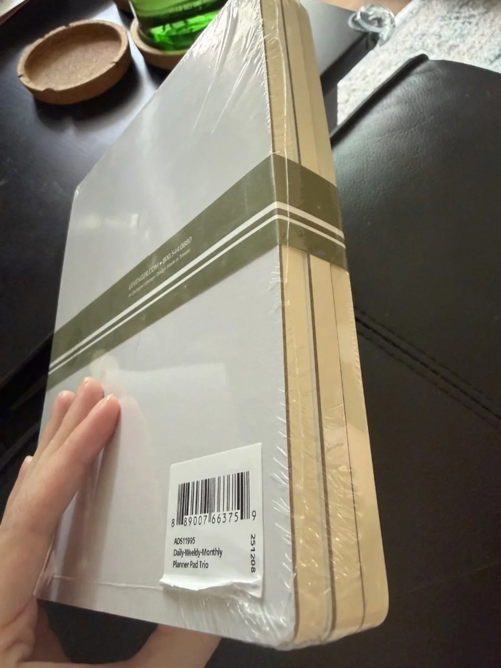 Levenger Daily Weekly Monthly Planner Pad Trio Set of 3 BRAND NEW & SEALED